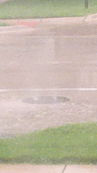 Manhole Gushing Flooded Water GIF