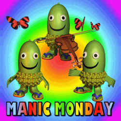 Manic Monday Dancing With Violin GIF