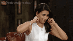 Manjit Minhas Covering Ears Silence GIF