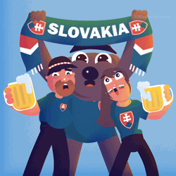 Manne Nilsson Slovakia Euro Cup Win  GIF