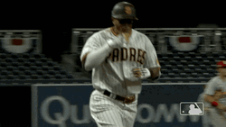 Manny Machado Celebrates Home Run GIF