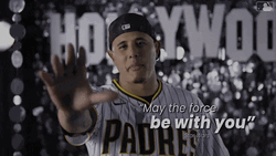 Manny Machado Force Be With You GIF