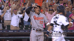 Manny Machado Hats Off GIF