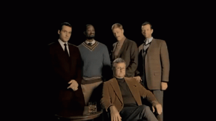 Many Men Stays At The Back GIF