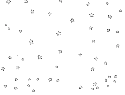 Many Small Stars Sticker
