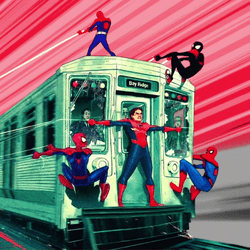 Many Spider Man Hype Meme GIF