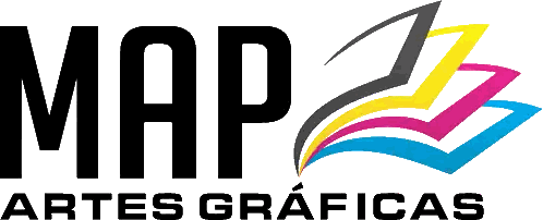 Map Artes Graficas Logo With Colorful Graphic Sticker