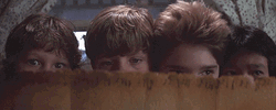 Map Kids Peeking Treasure Looking The Goonies GIF