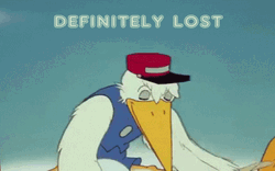 Map Mr. Stork Definitely Lost Looking For Directions GIF