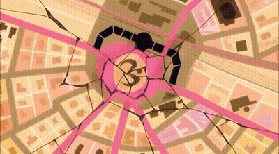 Map Of City With Number 3 On Center GIF