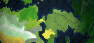 Map Of Earth With Islands GIF