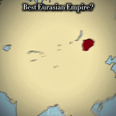 Map Of The Great Mongol State And Other Empires GIF