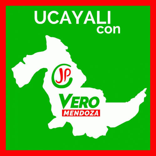 Map Of Ucayali Con Vero Mendoza On Green Red GIF
