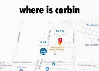 Map Showing Where Is Corbin GIF