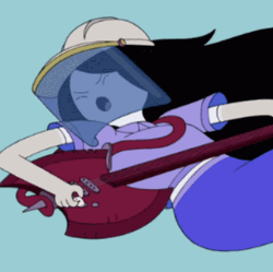 Marceline Adventure Time Electric Guitar GIF