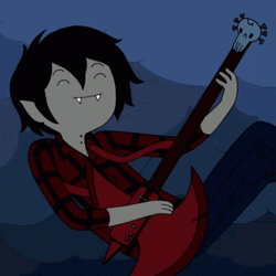 Marceline Adventure Time Laughing GIF