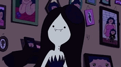 Marceline Adventure Time Wink GIF