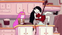 Marceline Bubblegum Hang Out GIF