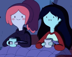 Marceline Princess Bubblegum Cute GIF
