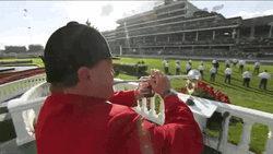 Marching Band Playing Bugle Churchill Downs GIF