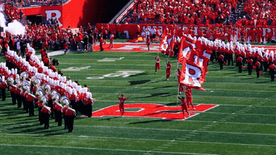 Marching Band With UC Flag GIF