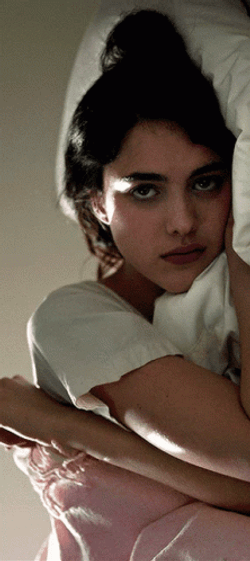Margaret Qualley Lying In Bed GIF