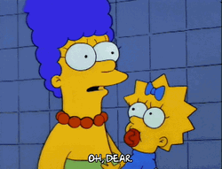 Marge Carrying Maggie The Simpsons Oh Dear GIF