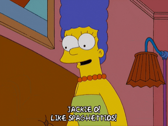 Marge Simpson Jackie O The Simpsons GIF