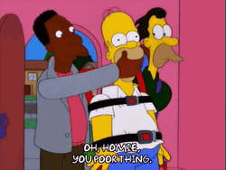 Marge Simpson Seeing Homer Being Gagged GIF