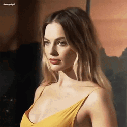 Margot Robbie Red Carpet Appearance GIF