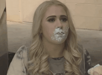 Maria Bakalova Puking GIF