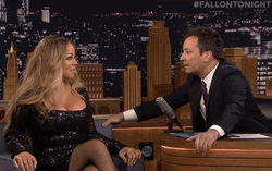 Maria Carey Straight Face GIF