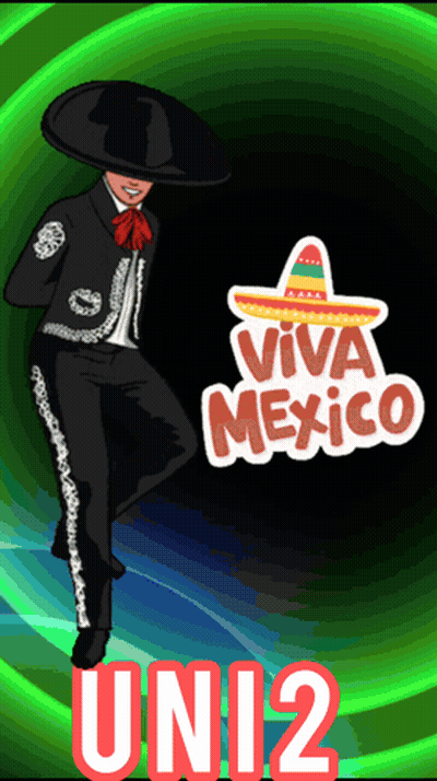 Mariachi Man Dancing Viva Mexico GIF