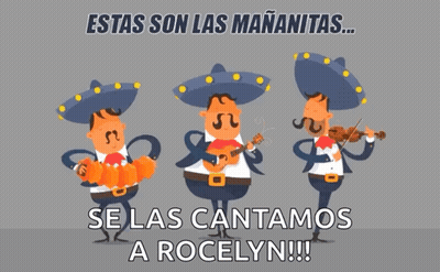 Mariachi Players Singing To Rocelyn GIF
