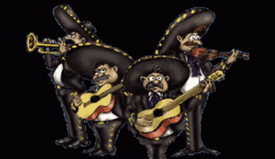 Mariachi Playing Guitars And Trumpets GIF
