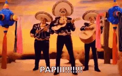 Mariachi Singers Playing Guitars And Drums GIF