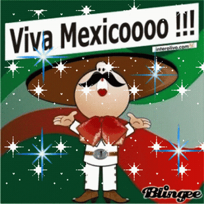 Mariachi With Sombrero And Bow Tie Saying Viva Mexicooo GIF
