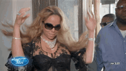 Mariah Being Fab With Sunglasses GIF