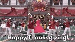 Mariah Carey Animated Happy Thanksgiving GIF