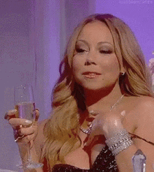 Mariah Carey Flattered Smile GIF