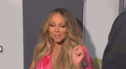 Mariah Carey Shrugging GIF