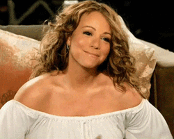 Mariah Carey Simple Nod Agree GIF