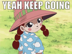 Marianne Just Keep Going GIF