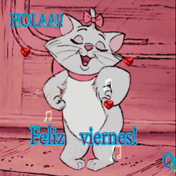 Marie Aristocats Feliz Viernes GIF