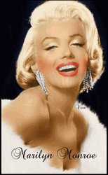 Marilyn Monroe In A Portrait GIF
