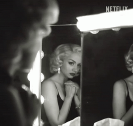 Marilyn Monroe In The Mirror GIF