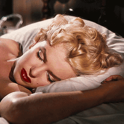 Marilyn Monroe Just Woke Up GIF