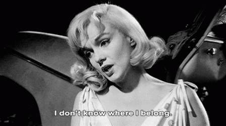 Marilyn Monroe Quotes Confused Classic Scene GIF