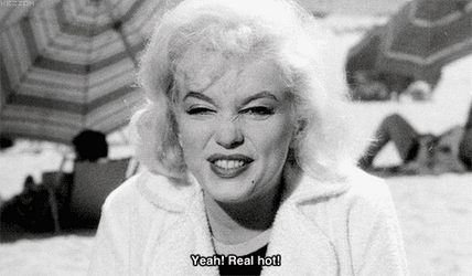 Marilyn Monroe Quotes Giggling Real Hot GIF