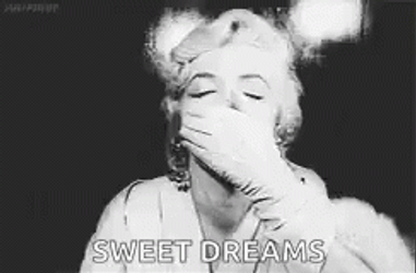 Marilyn Monroe Quotes Sweet Dreams GIF